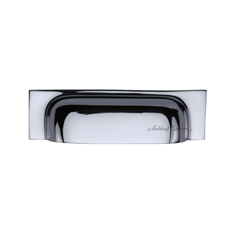 Poignée bac industriel, Chrome poli, 6"
