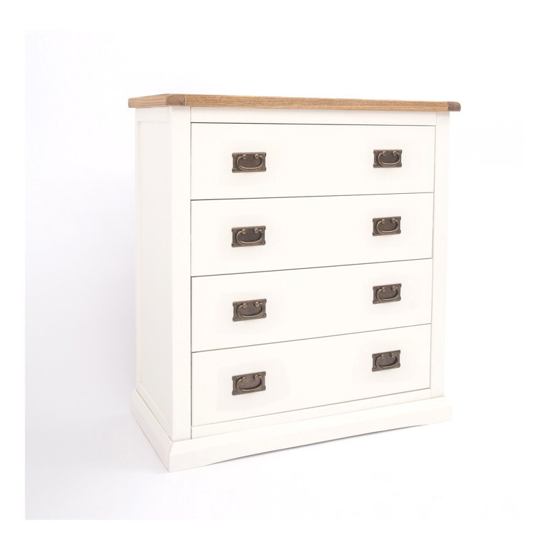 Abiorn 90 cm W Chest of 4 Drawers