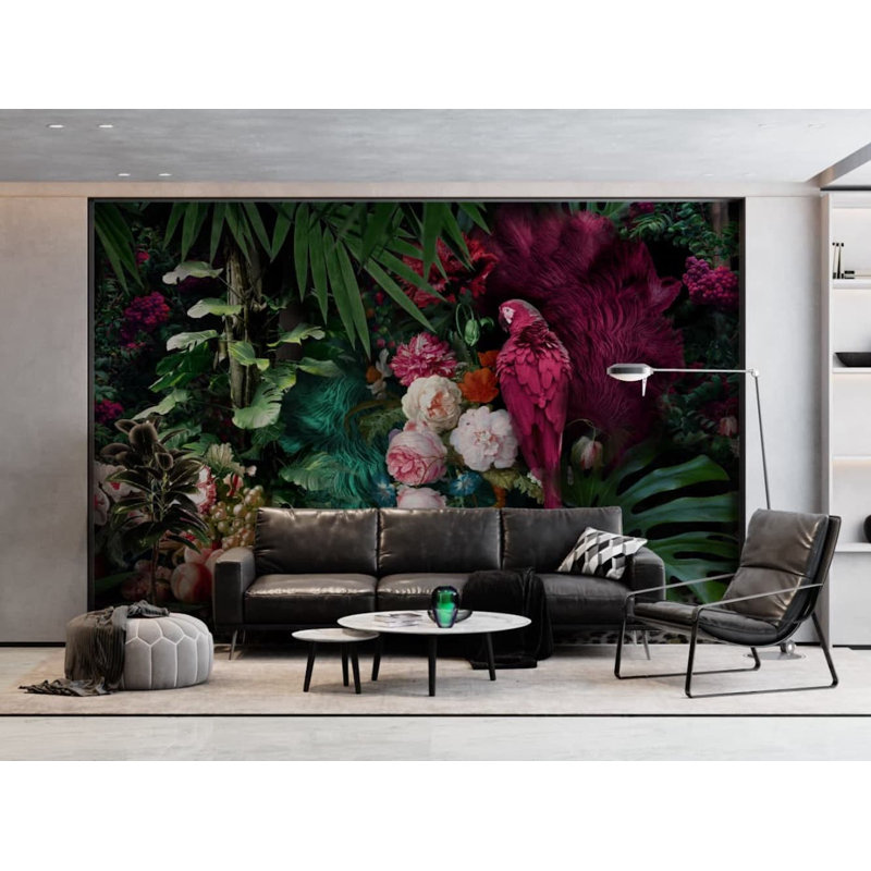 Papier peint paradisiaque Paradise, L 108 po x L 72 po