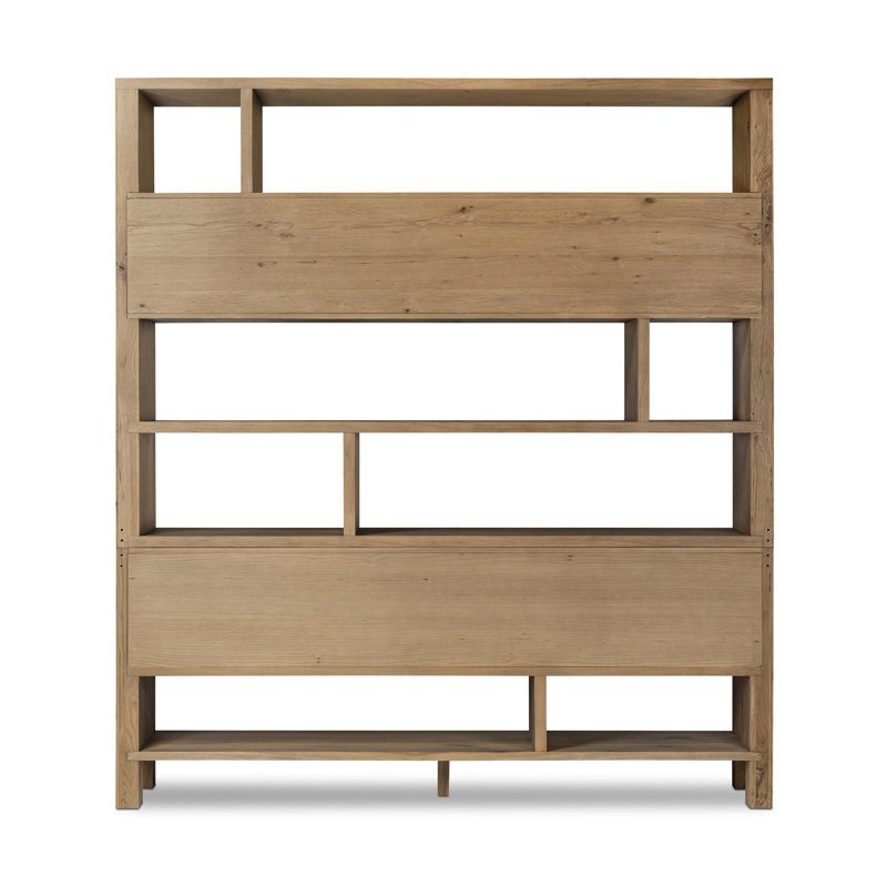 Noeline Bookcase, Worn Oak