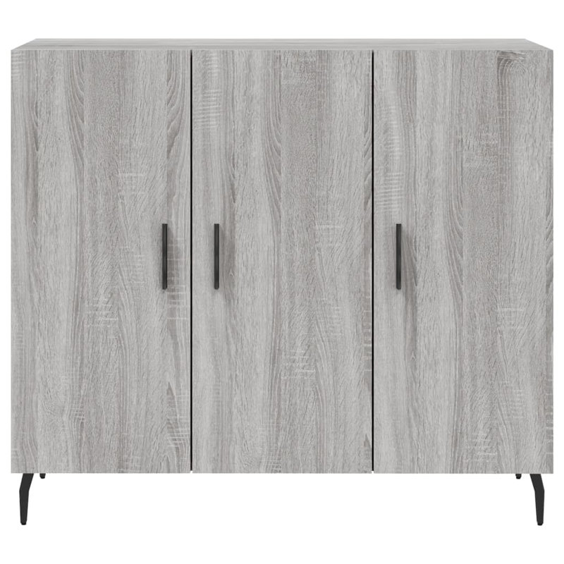 Lincolnia 3 - Door Rectangle Accent Cabinet, Grey Sonoma