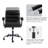 Kaynath Modern 25" W Faux Leather Office Chair with Lumbar Support-2109729014