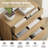 3 In 1 TV Stand For Tvs Up To 100 Inch, Modern Entertainment Center With Glass Doors And Drawer, TV Console With Adjustable Shelf For Living Room, Bedroom-1386391208