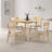 Aurora Small Space Corner Dining Room Set, Solid Wood With Upholstered Seating-1747806697