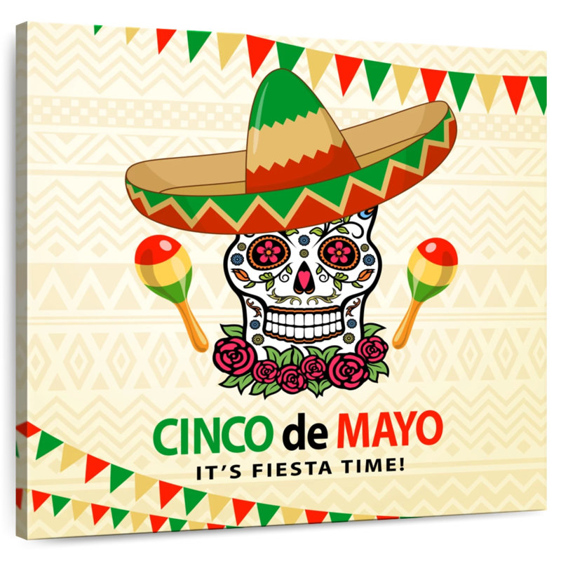 Lelend Cinco De Mayo Fiesta, H 24 po x l 24 po
