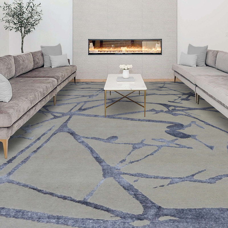Abstract Area Rug, Rectangle 12' x 15'
