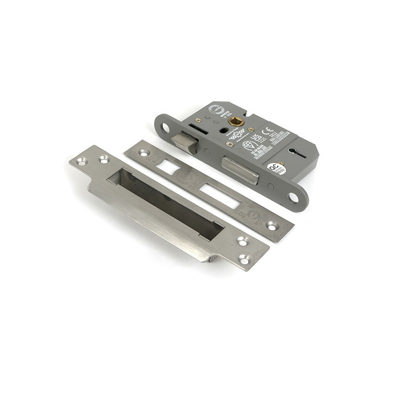 Sash Lock, Satin Chrome