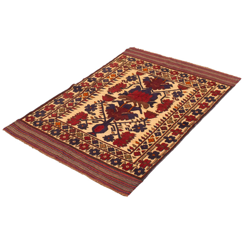 Tapis brun clair Aleyna 4 pi 1 po x 5 pi 11 po