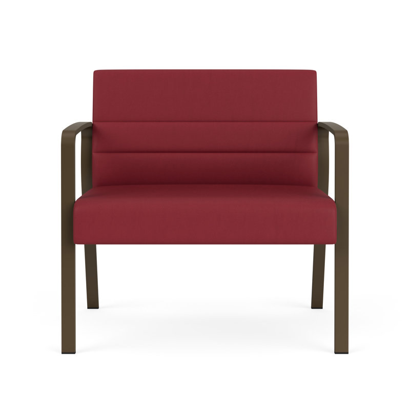 Chaise bariatique Waterfall, Bronze, Bordeaux Patriot Plus - nettoyez le vinyle avec un