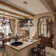Iona 4 - Light  Dimmable Wooden Chandelier with Font Shape