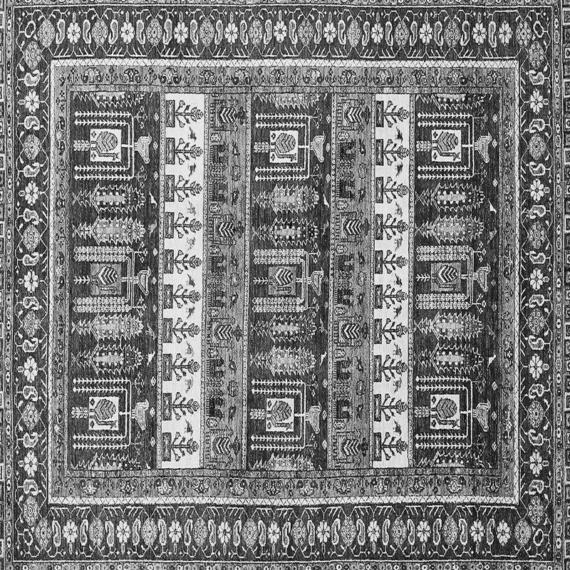 Marven Performance Oriental Indoor Rug, Square 6'