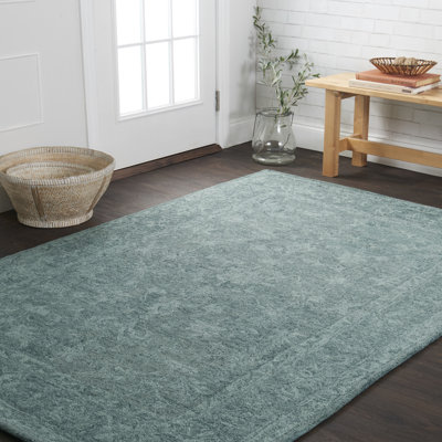 Tapis en laine crocheté à la main Darryl