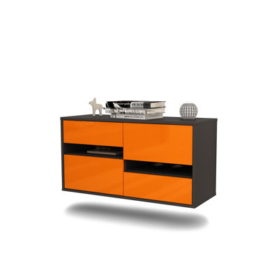 Franzella Unfinished Floating TV Stand