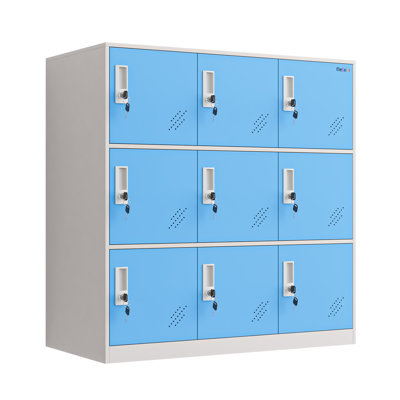 Employee Locker Cabinet with key lock Full White Color