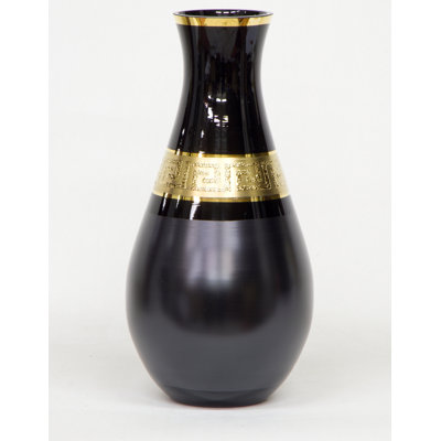 Vase de table en verre soufflé à la main Conn