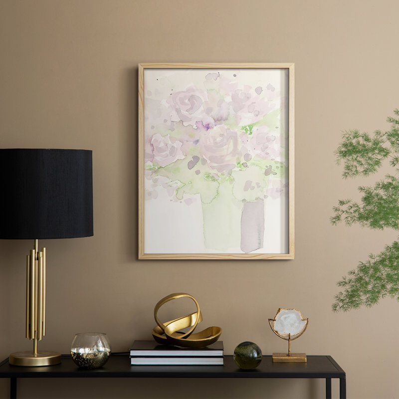 Éclat naturel I, reproduction encadrée - bois massif, H 30 po x l 24 po, Naturel