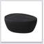 Élégante table basse en cuir en forme d'œuf en marbre noir pour les meubles de salon modernes-836505736-836505745-836505759