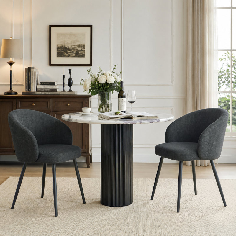 Oronogo 42cm H Upholstered Armchair, Grey