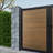 Privacy Fence Gate With Metal Frame And Knob Kits,Double Garden Gate-110439569-110523404
