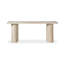 Wilmer Desk-Bleached Spalted Oak