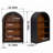4-Tier Arched Bookshelf