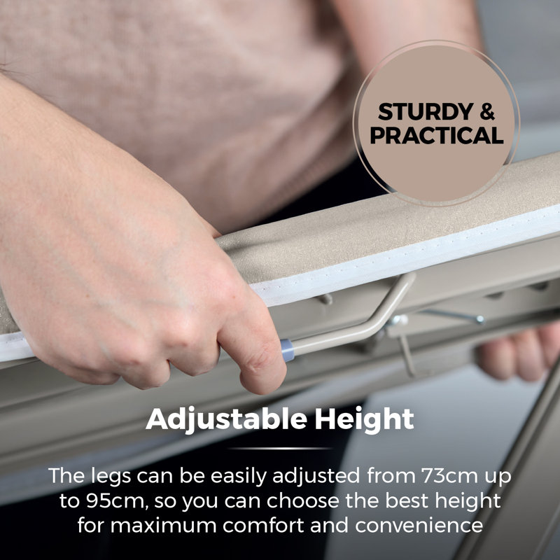 Metal Adjustable Freestanding Ironing Board