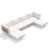 Beige Cushion/White Frame selected