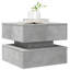Table basse avec lumières DEL 19,7 po x 19,7 po x 15,7 po-501314069