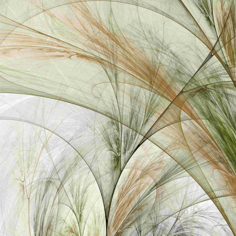 Fractal Grass III, H 12 po x l 12 po