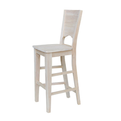 Guzik Solid Wood Counter Stool
