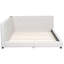 Lit plateforme tapissier avec ports USB-129504757-129505024