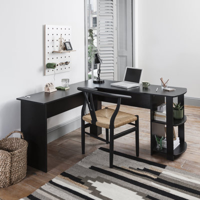 Glenhaven L-Shaped Computer Desk