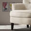 Fauteuil d'appoint rembourré et rembourré Mid-Century