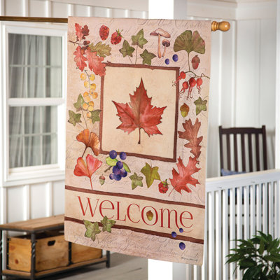 Drapeaux de maison Welcome