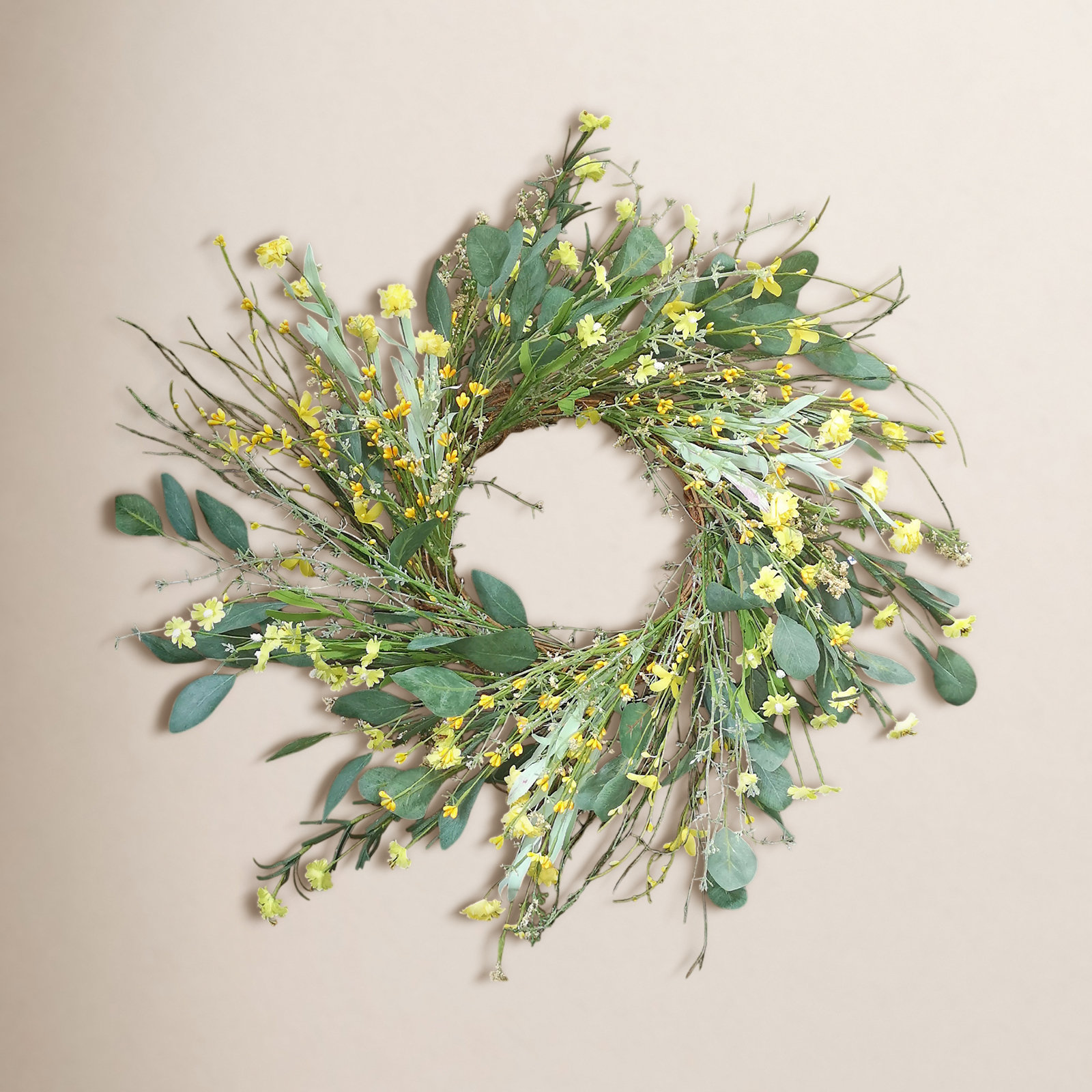 24" Handcrafted Wildflower Wreath