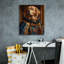 Art mural sur toile Trinx «Portrait Labrador Duke» par Momart, 20 po x 24 po-1875829982