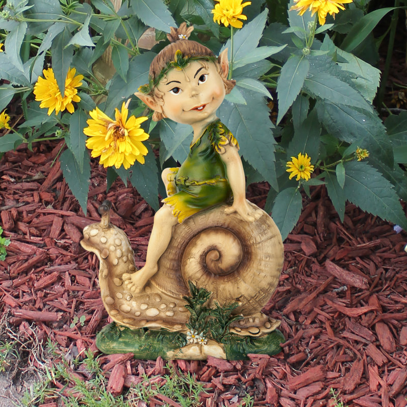 Statue de jardin Pixie Pete Elfin