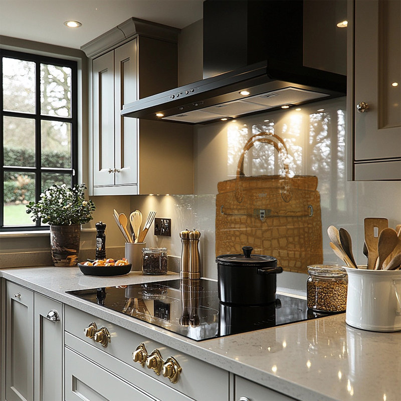 Stylish Bag Splash Back, 75cm L x 60cm W