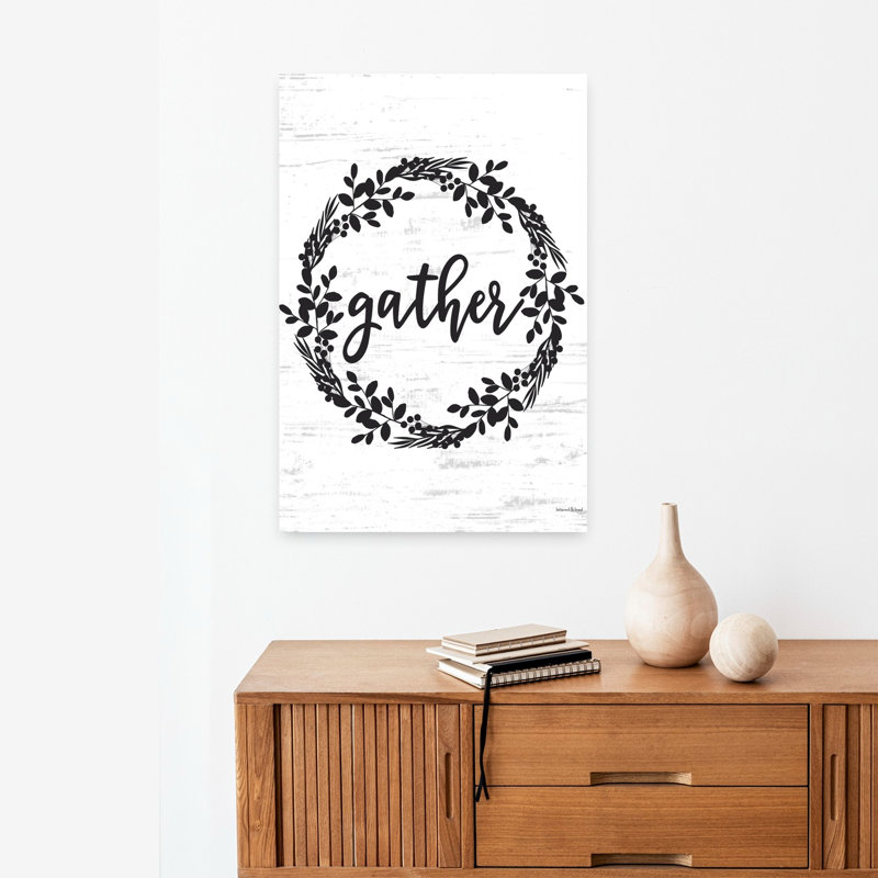 Gather Wreath, art contemporain, H 24 po x l 16 po