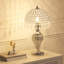 Livia 45cm Silver Table Lamp