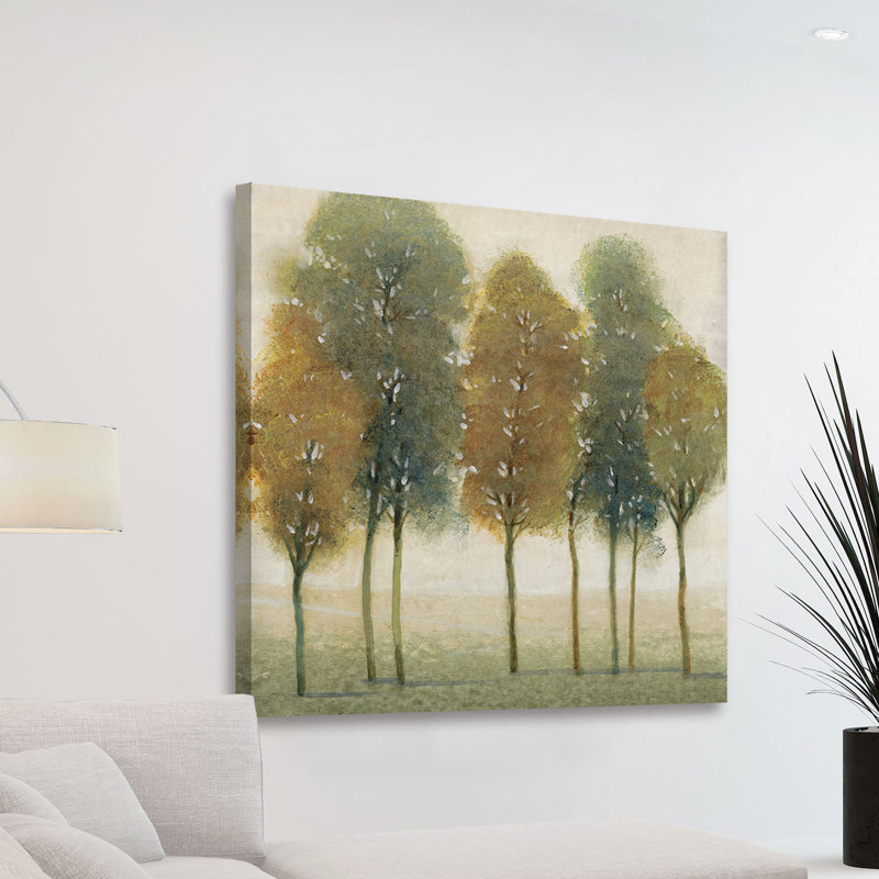 "Beyond the Trees II" Print on Wrapped Canvas, 24" H x 24" W x 1.5" D