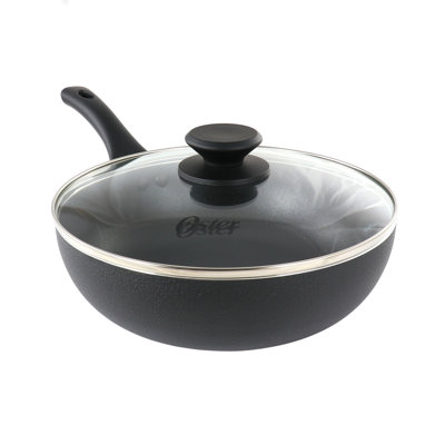 9.5 Inch Aluminum Nonstick Wok With Lid