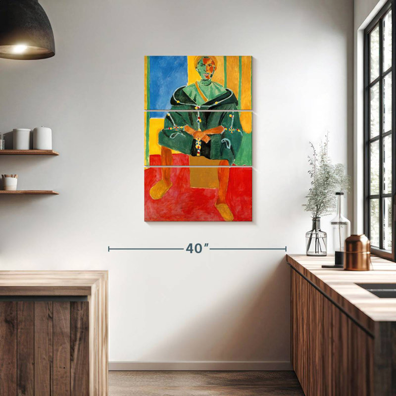 Leisha Seated Riffian, 38'' H x 24'' W