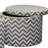 17.54" Tall Grey Storage For Seating Advantage. Pattern. 19.5"X19.5"X15" Storage. 97% Foam, 3% Fabric. 23"X23"X2.35" Seat Cushion With Function.