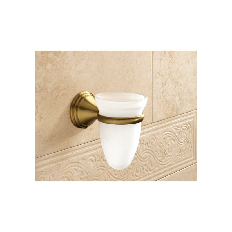 Romance Toothbrush Holder, Bronze