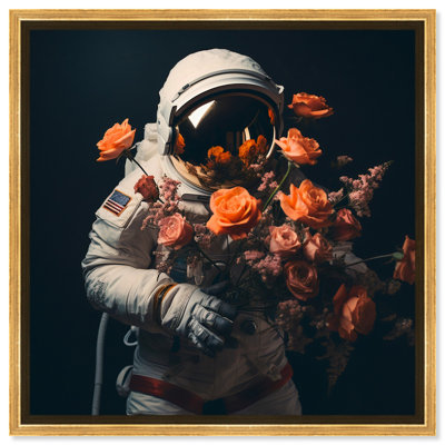 «Astronaut In Autumn Canvas» par Art Remedy
