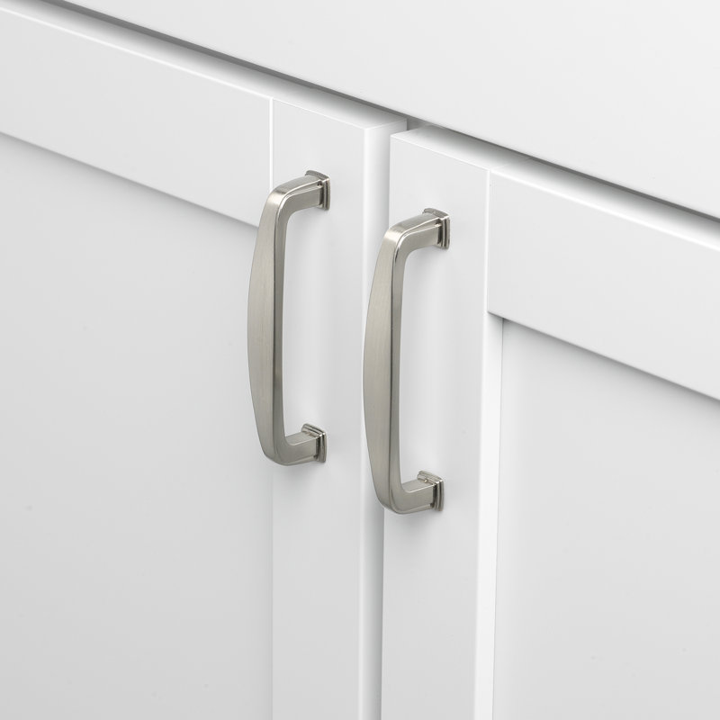 Deco 3 3/4" Center Bar Pull Multipack, Satin Nickel