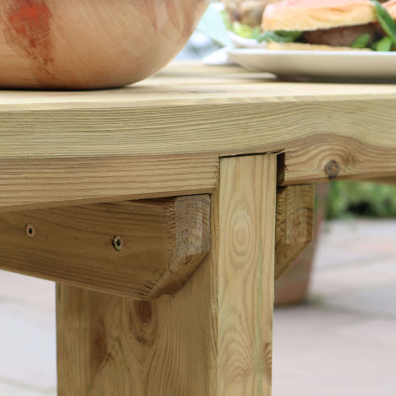 Lakeville Rectangular Outdoor Dining Table , 180cm cm W 71.5cm cm D