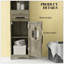 Armoire de rangement étroite, étroite et étroite avec tiroir-2001058445