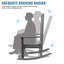 Chaise berçante d'extérieur en plastique Eringate-803280831